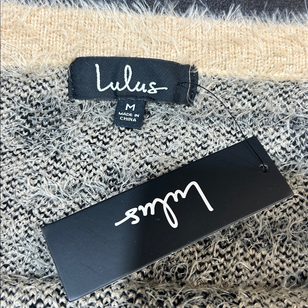 Lulus Off-The-Shoulder Leopard Sweater - Picture 6 of 9